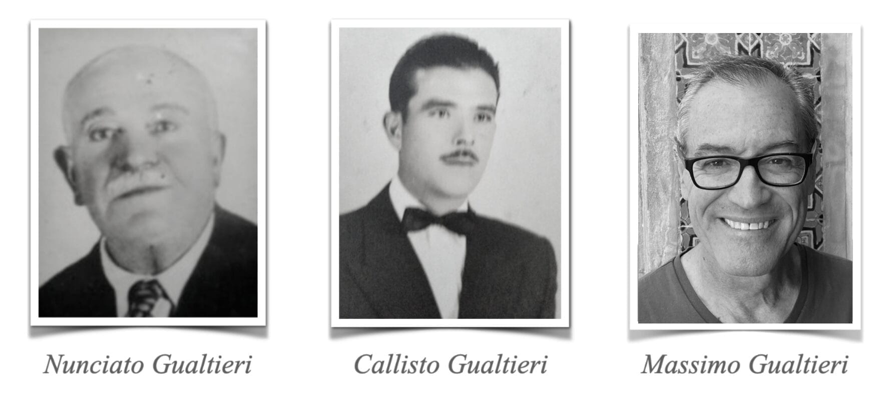 Three generations of Italian handymen